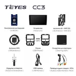 Штатная магнитола Teyes CC3 4+64 Gb Toyota Yaris Vios 2017-2020 (B) 3