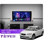 Штатна магнітола Teyes CC3 4+64 Gb Volvo S40 2 MS (0 Din) 2004-2012, C30 1 (0 Din) 2006-2013, C70 2 (0 Din) 2005-2013