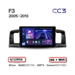Штатна магнітола Teyes CC3 6+128 Gb BYD F3 1 2005-2013 2