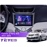 Штатна магнітола Teyes CC3 6+128 Gb Chery Fulwin 2, Very A13 2013-2016