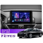 Штатна магнітола Teyes CC3 6+128 Gb Honda Accord 10 CV X 2017-2021