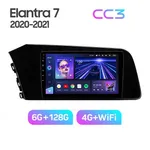 Штатна магнітола Teyes CC3 6+128 Gb Hyundai Elantra VII CN7 (ZYJ) 2020-2021 2