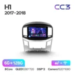 Штатна магнітола Teyes CC3 6+128 Gb Hyundai H1 2 2017-2018 2