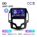 Штатная магнитола Teyes CC3 6+128 Gb Hyundai i30 1 FD 2007-2012 (B) 2