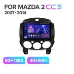 Штатная магнитола Teyes CC3 6+128 Gb Mazda 2 DE 2007-2014 2