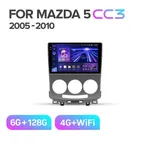 Штатная магнитола Teyes CC3 6+128 Gb Mazda 5 2 CR 2005-2010 2