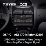 Штатна магнітола Teyes CC3 6+128 Gb Peugeot 206 1998-2012 2
