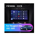 Штатна магнітола Teyes CC3 6+128 Gb Peugeot 408 1 T7 2012-2020, 308 2007-2015