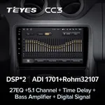 Штатная магнитола Teyes CC3 6+128 Gb Renault Duster 1 2010-2015 3