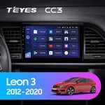 Штатная магнитола Teyes CC3 6+128 Gb Seat Leon 3 2012-2020