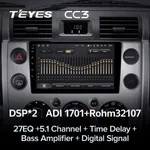 Штатна магнітола Teyes CC3 6+128 Gb Toyota FJ Cruiser J15 2006-2020 (A) 3