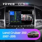 Штатная магнитола Teyes CC3 6+128 Gb Toyota Land Cruiser 11 200 2007-2015 (C, maximum equipment)