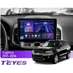 Штатна магнітола Teyes CC3L 4+32 Gb Chevrolet Captiva 1 2011-2016 10"
