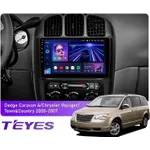 Штатна магнітола Teyes CC3L 4+32 Gb Dodge Caravan 4, Chrysler Voyager RG RS, Town&amp;Country RS 2000-2007 (B) 10"
