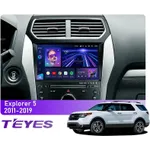 Штатна магнітола Teyes CC3L 4+32 Gb Ford Explorer 5 2011-2019 (A) 10"