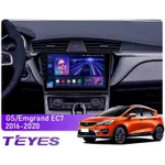 Штатна магнітола Teyes CC3L 4+32 Gb Geely GS 2016-2020, Emgrand EC7 1 2018-2020 (F2) 10"