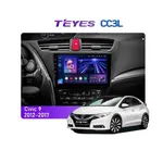 Штатна магнітола Teyes CC3L 4+32 Gb Honda Civic 9 FK FB 2012-2017 9"