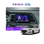 Штатна магнітола Teyes CC3L 4+32 Gb Hyundai Sonata 7 LF 2017-2019 9"