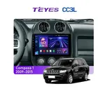 Штатна магнітола Teyes CC3L 4+32 Gb Jeep Compass 1 MK 2009-2015 10"