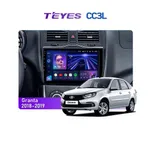 Штатна магнітола Teyes CC3L 4+32 Gb LADA Granta Cross 2018-2019 9"