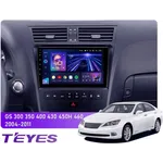 Штатна магнітола Teyes CC3L 4+32 Gb Lexus GS 3 300 350 400 430 450H 460 2004-2011 9"
