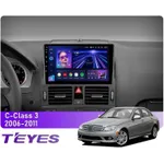Штатна магнітола Teyes CC3L 4+32 Gb Mercedes-Benz C-Class 3 W204 S204 2006-2011 9"