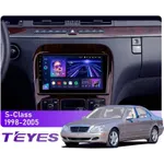 Штатна магнітола Teyes CC3L 4+32 Gb Mercedes-Benz S-Class W220 VV220 1998-2005 9"
