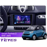 Штатна магнітола Teyes CC3L 4+32 Gb Mercedes-Benz Smart Fortwo 2 2010-2015 9"