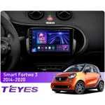 Штатна магнітола Teyes CC3L 4+32 Gb Mercedes-Benz Smart Fortwo 3 C453 A453 W453 2014-2020 9"