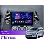Штатна магнітола Teyes CC3L 4+32 Gb Mitsubishi Grandis 1 2003-2011 (F2) 9"