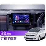 Штатна магнітола Teyes CC3L 4+32 Gb Nissan Tiida C11 2004-2013 (F1) 9"