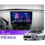 Штатна магнітола Teyes CC3L 4+32 Gb Peugeot 207 2006-2015 9"