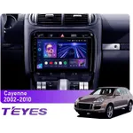 Штатна магнітола Teyes CC3L 4+32 Gb Porsche Cayenne 1 9PA 2002-2010 9"