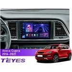 Штатна магнітола Teyes CC3L 4+32 Gb Seat Ateca Cupra 2016-2021 9"