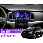 Штатна магнітола Teyes CC3L 4+32 Gb SsangYong Korando 3 2010-2013 9"