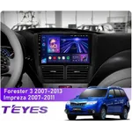 Штатна магнітола Teyes CC3L 4+32 Gb Subaru Forester 3 SH 2007-2013, Impreza GH GE 2007-2011 9"