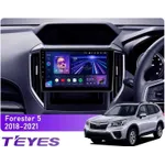 Штатна магнітола Teyes CC3L 4+32 Gb Subaru Forester 5 2018-2021 9"