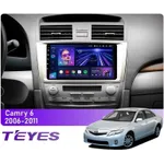Штатна магнітола Teyes CC3L 4+32 Gb Toyota Camry 6 XV 40 50 2006-2011 (F1) 9"
