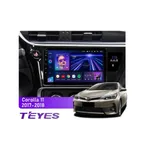 Штатна магнітола Teyes CC3L 4+32 Gb Toyota Corolla 11 2017-2018 9"