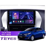 Штатная магнитола Teyes CC3L 4+32 Gb Toyota Yaris Vios 2017-2020 (F1) 9"
