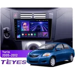 Штатна магнітола Teyes CC3L 4+32 Gb Toyota Yaris XP90 2005-2012 9"