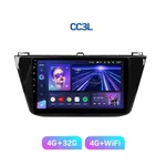 Штатна магнітола Teyes CC3L 4+32 Gb Volkswagen Tiguan 2 Mk 2016-2018 (A) 10" 6