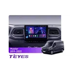 Штатна магнітола Teyes CC3L 4+64 Gb Renault Master 2019-2022 10"