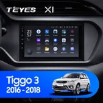 Штатна магнітола Teyes X1 2+32 Gb Chery Tiggo 3 2016-2018