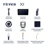 Штатна магнітола Teyes X1 2+32 Gb Dodge Caravan 4, Chrysler Voyager RG RS, Town&amp;Country RS 2000-2007 (B) 3