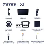 Штатная магнитола Teyes X1 2+32 Gb Ford Mondeo 4 2011-2014 2