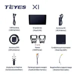 Штатная магнитола Teyes X1 2+32 Gb Ford Mustang VI S550 (F2) 2014-2021 3
