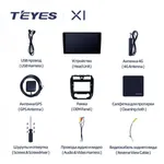 Штатная магнитола Teyes X1 2+32 Gb Geely Emgrand EC7 1 2009-2016 2