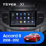 Штатная магнитола Teyes X1 2+32 Gb Honda Accord 8 2008-2012