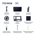 Штатная магнитола Teyes X1 2+32 Gb Honda Civic 8 FK FN FD 2005-2012 2